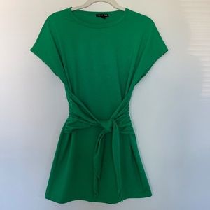 Kelly Green T-Shirt Dress
